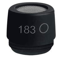 Shure Black Omnidirectional Cartridge for MX- (Microflex®) Models and WL183 - R183B