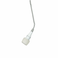 Shure Cardioid, Low Profile Overhead Condenser Microphone,Attached 25' Cable, Inline Preamplifier,White - CVO-W/C