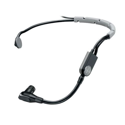 Shure Headset Cardioid Condenser Mic with Snap-fit Windscreen and TA4F (TQG) Connector - SM35-TQG