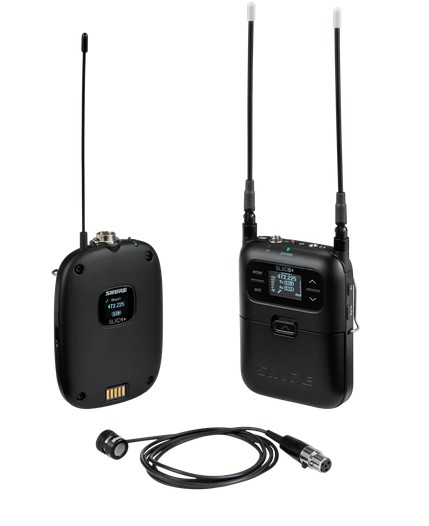Shure Portable System, Bodypack, Lav, WL185M - SLXD15PLUS-85M-G57