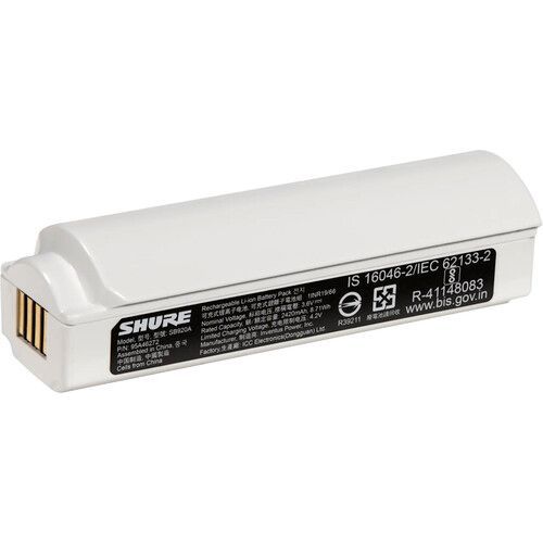 Shure RECHARGEABLE BATTERY FOR ADX2 - SB920A