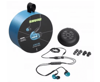 Shure SE215 EARPHONE,BLUE W/MODEL: RMCE-UNI - SE215DYBL+UNI