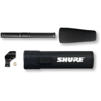 Shure Short Condenser Shotgun Microphone with Case and Foam Windscreen - VP89S