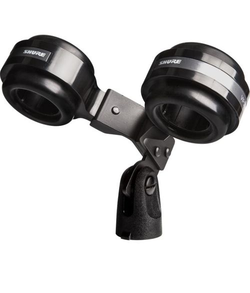 Shure SIDE BY SIDE DUAL MICROPHONE MOUNT - VIP55SM