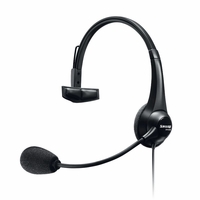 Shure Lightweight Single-Sided Broadcast Headset with Neutrik 5-Pin XLR cable - BRH31M-NXLR5M