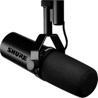 Shure SM7DB DYNAMIC VOCAL MICROPHONE (CARDIOID) WITH +28dB BUILT-IN ACTIVE PREAMP, BLACK - SM7DB