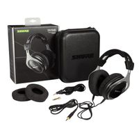 Shure SRH1540 Premium Closed-Back Headphones for Clear Highs and Extended Bass - SRH1540-BK
