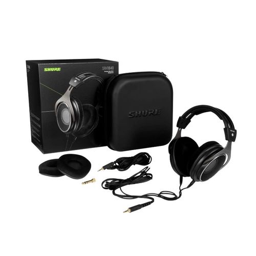 Shure SRH1840 Premium Open-back Headphones for Smooth, Extended Highs and Accurate Bass - SRH1840-BK