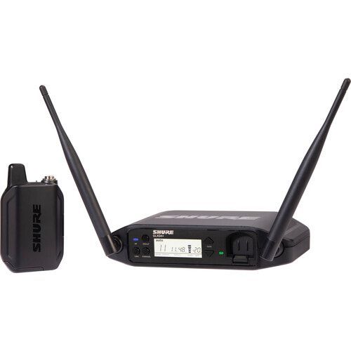 Shure The GLX-D+ Dual Band Wireless Headset System features the PGA31 Headset Microphone for spoken word applications and the GLXD4+ tabletop receiver. - GLXD14+/PGA31-Z3