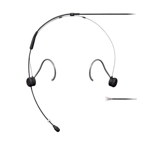 Shure OMNI HDSET,NO CONN, BLACK - TH53B/O-NC