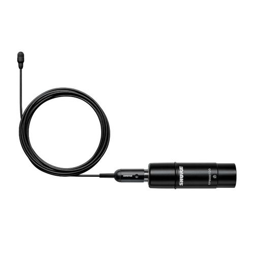 Shure OMNI LAV, LOW SENS, XLR,BLACK,ACCS - TL47B/O-XLR-A
