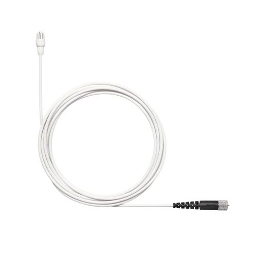 Shure OMNI LAV, LOW SENS, MDOT,WHITE,ACCS - TL47W/O-MDOT-A
