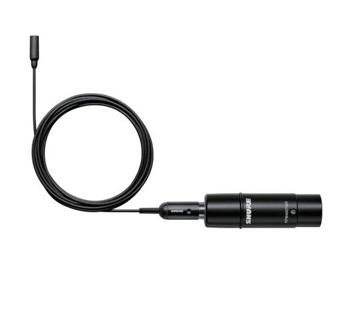 Shure OMNI LAV, TAILORED,XLR,BLACK,ACCS - TL48B/O-XLR-A