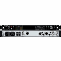 Shure Dual-channel receiver. Includes locking power and jumper cables, rackmount kit, and user guide. (606-810 MHZ) - AD4DNP=-B