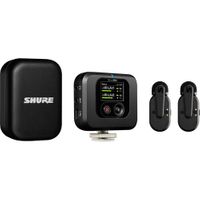 Shure Two Lavs, Charge Case, Plug-in Receiver - MV-TWO-KIT-Z7