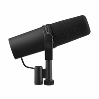 Shure Cardioid Dynamic Studio Vocal Microphone, includes standard and close-talk windscreens - SM7B