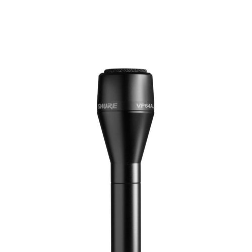 Shure Omnidirectional Dynamic Microphone, Black - VP64A