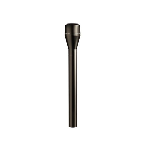 Shure Omnidirectional Dynamic Microphone with Extended Handle for Interviewing, Black - VP64AL