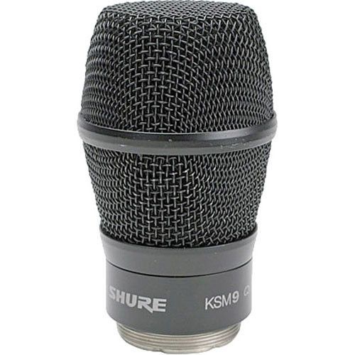 Shure Wireless KSM9/BK (Black) Cartridge, Housing Assembly and Matte Grille (Limit One) - RPW184