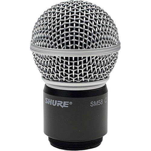Shure Wireless SM58 Cartridge, Housing Assembly and Matte Grille (Limit One) - RPW112