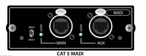Si CAT5 MADI Option Card Spare Module - A520.005000SP