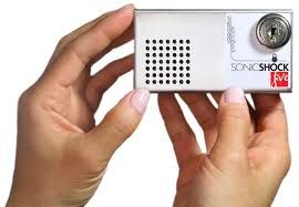 Sonic Shock 5 Anti-Theft Device for Projectors - Full Kit includes : Alarm module, 1 Glue Cartridge, 2 Keys, Sensor tether and mounting plate