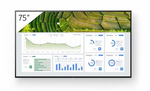Sony 75" BRAVIA 4K HDR PROFESSIONAL DISPLAY - FW-75BZ30L