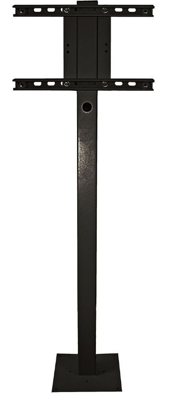 Sunbrite  Deck Planter Pole for Landscape TVs up to 65" (requires purchase of wall mount) - SB-DP46XA-BL