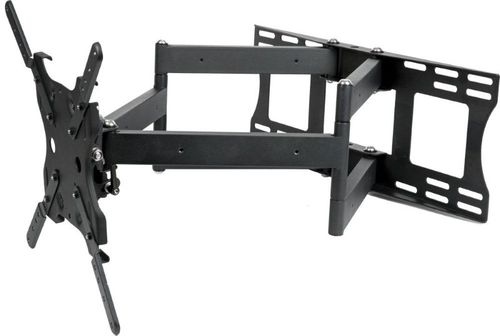 Sunbrite Dual Arm Articulating Wall Mount with tilt, swivel and pan for 49" - 80" Outdoor TVs - SB-WM-ART2-XL-BL