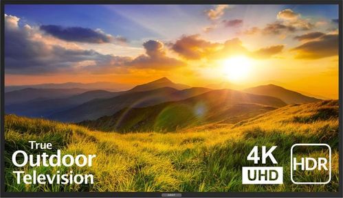 Sunbrite Partial Sun 75" Signature 2 Series 4K Ultra HDR Partial Sun Outdoor TV-Black - SB-S2-75-4K-BL