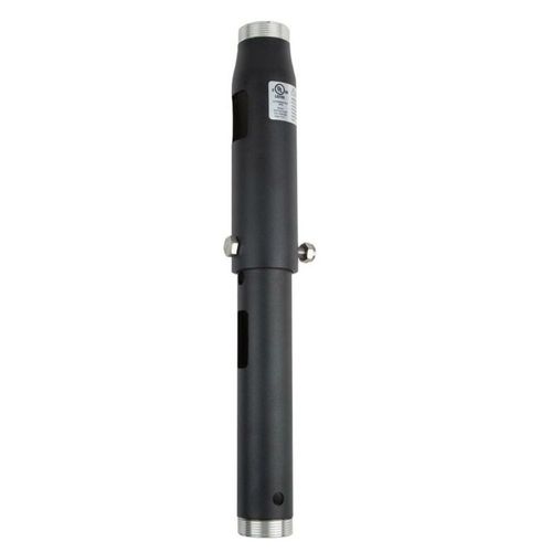 Sunbrite SunBriteTV Adjustable Extension Pole for Outdoor Ceiling Mounts Small 9 - 12" (Black) - SB-POLE-A-S-BL