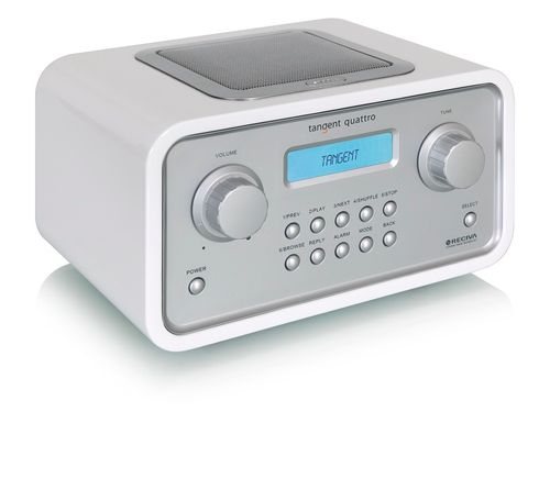 Tangent Quattro Internet Radio Player High Gloss White - Demo Unit