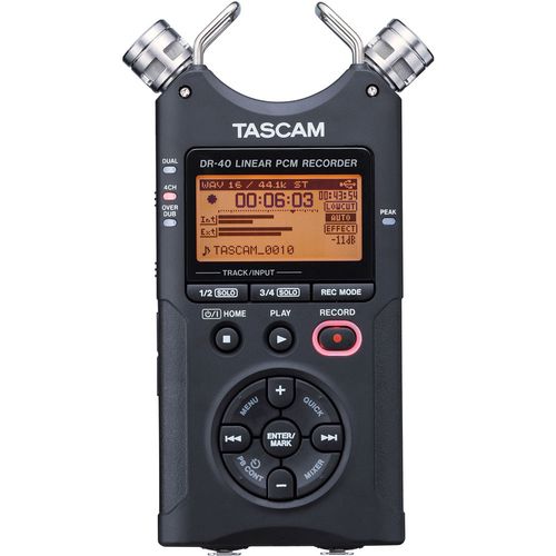 Tascam Handheld 4-Track Recorder - DR-40