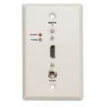 Tripp Lite HDMI Over Cat5 Active Extender Remote Wallplate (White) - B126-1A0-WP