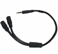 TRRS plug to Y splitter - AC-ADP3