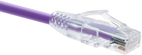 Unirise 50' Purple Cat 5e Cable - 10454