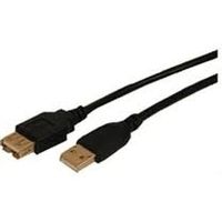 USB 2.0 A Male to A Female Cables