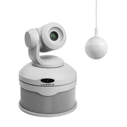 Vaddio CSAV SYSTEM - CEILINGMIC 1 WHT PTZ Camera - 999-99950-100W