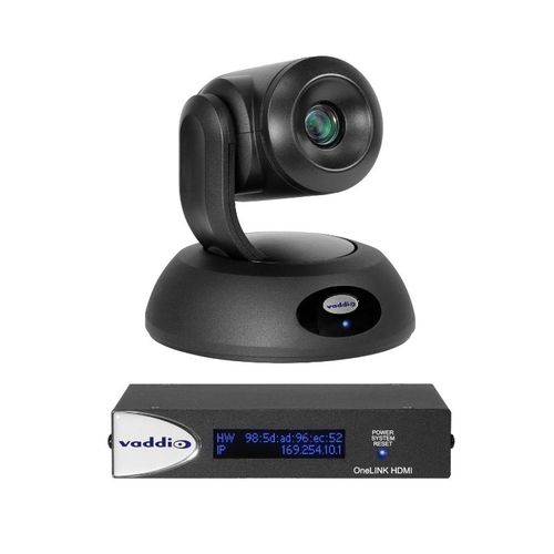 Vaddio ROBOSHOT 12E HDBT ONELINK SYS CISCO PTZ Camera - 999-95750-400