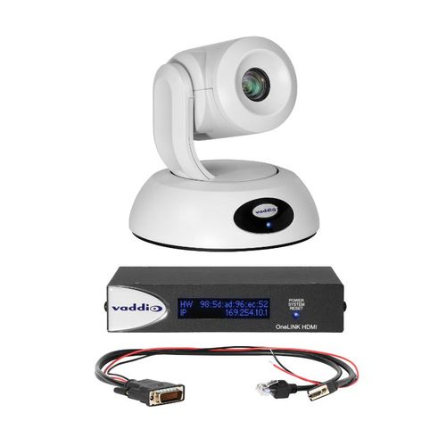 Vaddio ROBOSHOT 12E HDBT WHT OL SYS FOR PLYCM PTZ Camera - 999-95450-500W