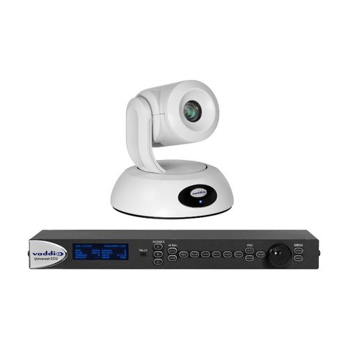 Vaddio ROBOSHOT 12E QCCU SYSTEM WHT PTZ Camera - 999-99070-000W