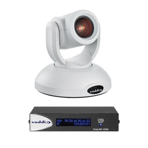 Vaddio ROBOSHOT 20 UHD ONELINK HDMI SYS-WHT PTZ Camera - 999-9950-100W