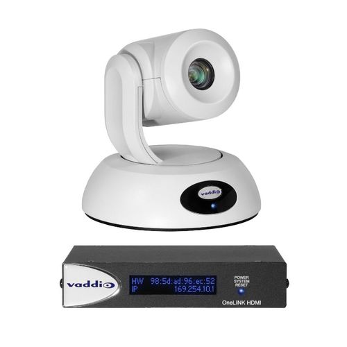 Vaddio RoboSHOT 30E OneLINK HDMI SYS WHT PTZ Camera - 999-99630-100W