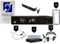 WaveCAST System with 12 WAV Pro Wi-Fi Receivers - WF-SYS3C-00