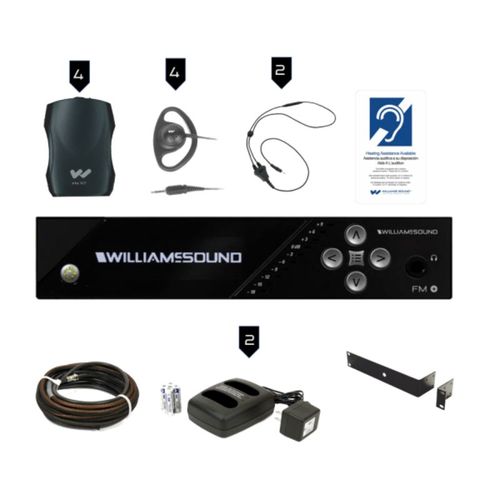 Williams AV FM+ PRO System Package - FM 557 PRO