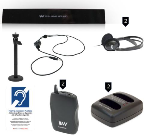 Williams AV Infrared System for Two - IR SY7