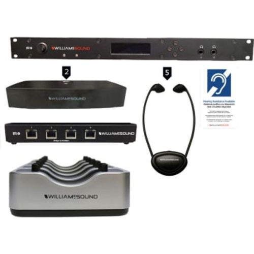 Williams AV Infrared System with Stethoset Receivers - IR SY23 D