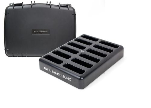 Williams Sound Charging Bay with Case (12 Bay) - CHG 412 PRO