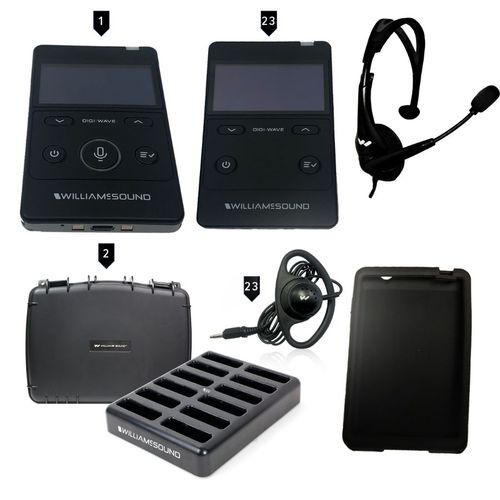 Williams Sound Digi-Wave 400 Series Tour Guide System - DWS TGS 23 400 RCH