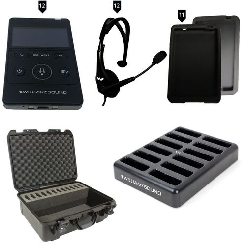 Williams Sound Digi-Wave 400 Series Tour Guide System - DWS TGS VIP 12 400